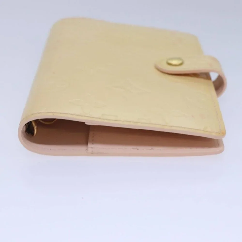 LOUIS VUITTON Vernis Agenda PM Day Planner Cover Pink